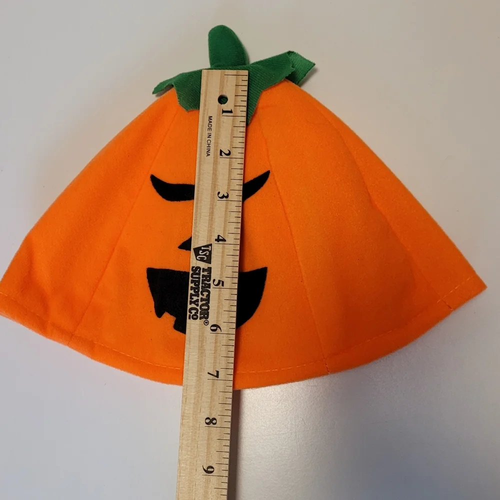 Halloween Pumpkin Hat, Halloween Party Cap, Funny Pumpkin Cap, Show Prop